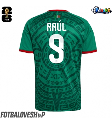 Mexiko Raul Jimenez #9 Domácí Dres MS 2026 Krátký Rukáv